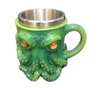 Octopus Mug | Novelty Coffee Cup | Octopus Shaped Drinkware Mug | Resin Decorative Beverage Cup for Coffee Latte Beer Milk Gothic Style Party Home Bar Gift Idea
