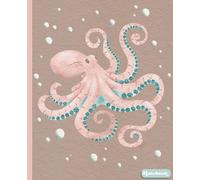Octopus Notebook | Ocean-Inspired Journal with Marine Life Design | 120 Pages: Perfect for the marine enthusiast to jot their notes, 7.5 x 9.25