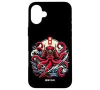 Octopus Sea Monster Aesthetic Japanese Carcasa para iPhone 16 Plus