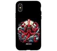 Octopus Sea Monster Aesthetic Japanese Carcasa para iPhone X/XS