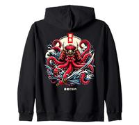 Octopus Sea Monster Aesthetic Japanese Sudadera con Capucha