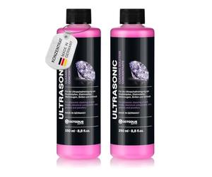 OCTOPUS Special Ultrasonic Cleaner, concentrado para uso en limpiador ultrasónico, limpiador de gafas, limpiador higiénico de joyas 2x 250ml (500ml)