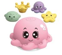 Octopus Sprinkler Cute Leak-Proof - - Electric Octopus Games Bath Toy for |