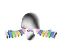 Octopus Stress Ball - Lustiger Antistressball Mit LED Licht | Buntes Sensorisches Spielzeug Aus Silikon, Fidget Toy Für Stressabbau & Handtraining, Kompakt & Tragbar, Schwarz Weiß.