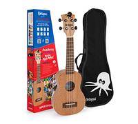Octopus - Ukelele soprano UK205 de madera al natural, completo