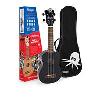 Octopus - Ukelele soprano UK205 de madera negro, completo