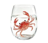Octopus Wine Glass - 420ml Clear Coastal Drinkwares