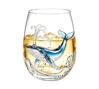 Octopus Wine Glass - 420ml Clear Coastal Drinkwares