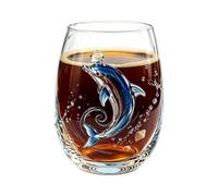 Octopus Wine Glass - 420ml Clear Coastal Drinkwares