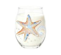 Octopus Wine Glass - Stemless Bar Cup | 400ML Marine Print