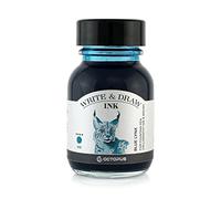 Octopus Write and Draw Ink 456 Blue Lynx, tinta resistente al agua para escritura y dibujo, tinta de caligrafía, tinta de dibujo resistente a la luz para pluma estilográfica, lápiz de vidrio, pincel,