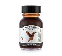 Octopus Write and Draw Ink 480 Brown Colibri - Tinta impermeable para escritura y dibujo, tinta de caligrafía, tinta de dibujo resistente a la luz para pluma estilográfica, color marrón, 50 ml