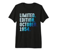 Octubre 1954 Año 1954 Retro 1954 Vintage Edición Limitada Camiseta Premium