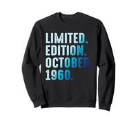 Octubre 1960 Año 1960 Retro 1960 Vintage Edición Limitada Sudadera
