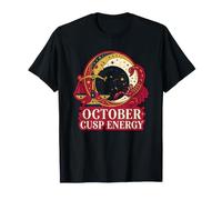 Octubre Cusp Energy Zodiac Astrología Signos Libra Escorpio Camiseta