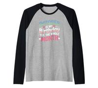 Octubre es mi cumpleaños si Todo el Mes Lindo Camiseta Manga Raglan
