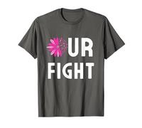 Octubre Pink Breast Cancer Warrior Concientización sobre el cáncer de Mama Camiseta