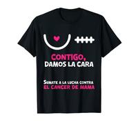 Octubre Rosa Cinta Rosada El Cancer De Mama Breast Cancer Camiseta