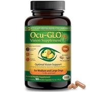 Ocu-GLO PB Vision Supplement - Easy to Administer Powder Blend with Lutein, Omega-3 Fatty Acids, Grape Seed Extract and Antioxidants to Promote Eye Health
