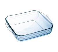O Cuisine Vidrio Recipiente Cuadrado Horno Boro 20X17X6Cm