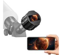 Ocular de cámara telescópica WiFi, cámara ocular electrónica de 64G con pantalla de 1.5 pulgadas, cámara de astronomía que se adapta a alcances de 28 mm a 50 mm, perfecto para astrofotografía