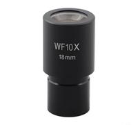 Ocular de gran angular 23,2 mm 5X a 25X microscopio accesorios metal completo para experimentos de ciencia plantas (WF10X)