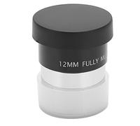 Ocular de telescopio de 12 mm, Ocular SPL de 1,25 Pulgadas con Recubrimiento Multicapa para telescopio, Ocular de Campo Amplio de 50° Totalmente metálico con Tapas Protectoras para