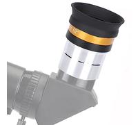 Ocular de Telescopio, Lente de Telescopio Ocular Asférico de 62 Grados con Cubierta Antipolvo Vidrio óptico de Metal para Telescopio Astronómico de 1,25 Pulgadas