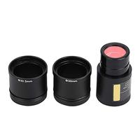 Ocular electrónico de microscopio USB 2.0 de 5MP, Ocular Digital de 23.2 mm + 30.0 mm Unidad de Anillo Adaptador de 30.5 mm Plug and Play Gratis