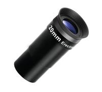 Ocular erigido de 20 mm para telescopios de astronomía, lente de visión amplia