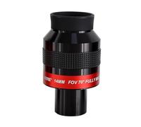 Ocular parfocal ergonómico de 70 grados 1 25 pulgadas para telescopio astronómico con material y uso cómodo (longitud focal 14 mm)