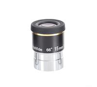 Ocular telescópico, 66 grados ultra gran angular 6mm/9mm/15mm/20mm ocular astronómico para observación Celestron (15mm)