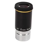 Ocular Telescópico de 1,25 Pulgadas, Ocular Ultra Gran Angular de 66 Grados con Cubierta a Prueba de Polvo Vidrio óptico de Aleación de Aluminio Ocular Gran Angular de 1,25