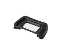 Ocular visor de ocular, cubierta de cámara compatible con Nikon D3000 D5100 D5500, D5300, D60, D70S, D100, D200, F80, F65, F55, FM10, de goma (DK-24)