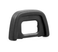 Ocular visor de ocular, cubierta de cámara compatible con Nikon D3000, D5100, D5500, D5300, D60, D70S, D100, D200, F80, F65, F55, FM10, de goma (DK-23)