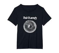 Oculta Danza De Venus 666 Gótico Astrofísica Diablo Brujería Camiseta, Mujer Tallas Grandes, Negro, 4XL Grande
