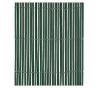 Ocultación de mimbre Fency Wick (L x Al: 3 x 1,5 m, Plástico, Verde)