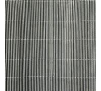 Ocultación de mimbre Fency Wick (L x Al: 3 x 1 m, Plástico, Antracita)