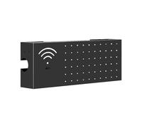 Ocultador de de WiFi | Soporte De Pared Multifuncional De Acero Al Carbono para Hogar | De Almacenamiento para Router WiFi - para Cables, Electrónicos, Red, Internet, Sala De Estar, TV, Escritorio