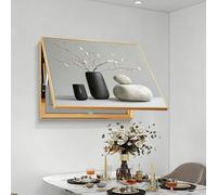 Ocultar La Cubierta De La Caja De Interruptores, Cubierta De La Caja De Fusibles Con Pintura Decorativa, Protector Del Panel De Eléctrico, Abatible, Fácil Instalación(Gray 2,70 * 50cm//27.5 * 19.7in)