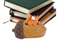 Ocultar llaves exteriores: funda oculta para llaves, llavero resistente a la intemperie | Llavero de repuesto para exteriores, estatua para ocultar llaves de animales, bonitas decoraciones