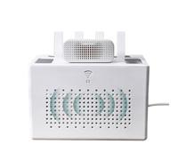 Ocultar Ruta - Organizador De Gestión De Cables De 12,20 Pulgadas | De Almacenamiento para Enrutador, ABS para Enrutador WiFi, Almacenamiento De Cables Apilable De 1000 G con Diseño Ventila