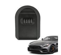 Ocultar Un Coche Magnético - Funda De Cerradura Impermeable Para De Recambio, Antirrobo Bajo El Almacenamiento Del Coche | Caja Magnética Engrosada Con Tapa, Soporte Para Cont