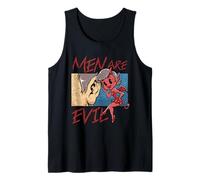 Ocultismo Demonología Tarot Brujería Men Are Evil Camiseta sin Mangas