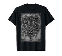 Oculto Demon Baphomet Alternativo Metal Camiseta