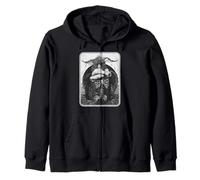 Oculto Gótico Chica Brujería Grunge Emo Gótico Wicca Spooky Sudadera con Capucha