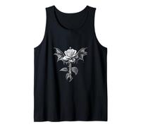 Oculto Grunge Rosa con Alas De Murciélago Gótico Estética EMO Chica Camiseta sin Mangas