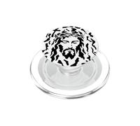 Oculto Jesús Rostro Ilusión óptica Cristiano PopSockets PopGrip para MagSafe
