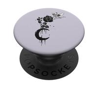 Oculto Moonrose Brujería Bruja Oculta Esqueleto Gótica PopSockets PopGrip Adhesivo