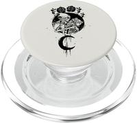 Oculto Moonrose Brujería Bruja Oculta Pareja Gótica PopSockets PopGrip para MagSafe